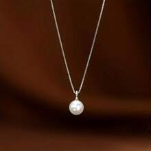 1 Stück elegante Perlenkette, goldplattierte Halskette für den Alltag und besondere Anlässe, perfektes Geschenk für Frauen zu Feiertagen, modischer und sexy Schmuck