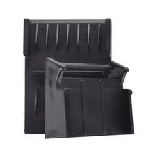 Plastic Hair Clipper Limit Guide Comb Hair Trimmer Comb Guards Removing Split Ends Hair Styling Accessories For Salon Barber - Black - View 6