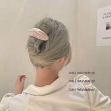 1 pezzo Fermaglio per capelli chic coreano, fermaglio a molla in acetato di alta qualità, adatto per acconciature semi-raccolte, code di cavallo basse, accessori per capelli