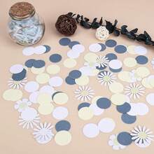 1pack Daisy Flower Confetti ,Daisy Party Decorations Flower Confetti Paper Baptism Decorations For Baby Shower Party ,Table Confetti Party Favors,Flower Confetti For Wedding ,Birthday Decorations,Baby Shower Party Decorations,Gender Reveal Decorations,Baby Shower Party Favors,Home Decor - Multicolor - View 10