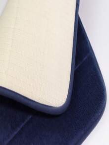 Tapete para Baño con Memory Foam y Base Antideslizante - Azul - Ver 7