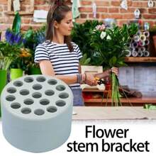 Support de tige de fleur en spirale, spirale, en matériau ABS, kit de bouquet de mariage DIY, outil d'emballage de bouquet de fleurs, pour composition florale
