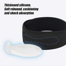 1pc Premium Knee Stabilizer Strap For Active Lifestyles - Patella Tendon Support For Jumper's Knee, Running, Basketball, Volleyball, Hiking - Adjustable Neoprene Brace For Men & Women Gym Accessories Knee Support Sports Knee Pads Gym Knee Pads - Black - View 4