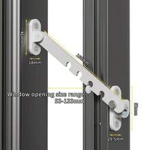 New Window Limiter, Casement Window Anti-Wind Support, Home , Child , Child Lock, Door And Window Limiter, Multi-Function Lock - Multicolor - View 5