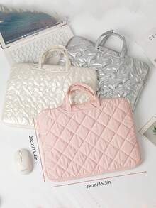 1pc Shockproof Tablet Protective Sleeve, Shoulder Laptop Bag Shockproof Tablet Bag Laptop Storage Bag Classroom Laptop Bags Classroom Bags Teacher Storage Bags Classroom Organizer Bags Classroom Laptop Bags Classroom Bags Teacher Storage Bags Classroom Organizer Bags Valentines - Multicolor - View 7