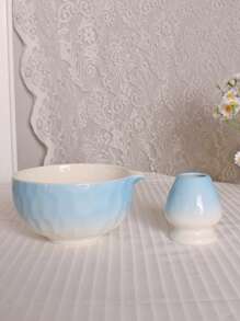 2pcs/Set Colorful Japanese Style Matcha Bowl, Made Of High-Quality Ceramic, Durable, Portable And Suitable For Business Meetings, Art, Matcha Lovers, Home Tea Tasting, Parties, Gifts For Girlfriend, Mother's Day, Mom, Wedding Back To School