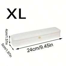 1pc Luxury Crown Jewelry Box, Necklace Bracelet Ring Box, Velvet Jewelry Display Box, Suitable For Wedding, Daily Use, Birthday, Mother's Day Gifts For Women Storage Organizer Travel Essentials Back To School
