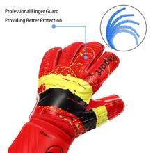 Soccer Goalkeeper Gloves For Youth&Adult Football Goalie Gloves With Strong Grip And Finger Protect & 4+3MM Latex To Give Splendid Protection To Prevent Injuries - Multicolor - View 7