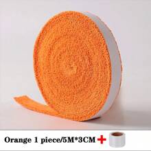 1pc High Quality Large Roll Badminton Racket Grip Tape, Shock Absorbing, Non-Slip, Sweat Absorbent, Also Suitable For Tennis, Squash, Pickleball, Table Tennis, Baseball, Field Hockey Rackets And Sports/Work Tools Handles, Vivid Colors, Affordable And Practical, Ideal For Gifts