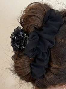 1 Mesh Hair Clip, Women's Back Of The Head Hair Clip, Large Hair Claw Hair Clips Hair Jaw Clip Hair Clamps Hair Clutch Hair Catcher Clip