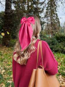 1/10/20Pcs Random Color Hair Bows With Long Tail Bow Hair Clips Elegant Hair Ribbon Hair Accessories For Women Daily Wear Suitable For Many Occasion Valentine's Day Valentines,Hair Barrettes Claw Clips