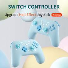 AOLION Aolion Wireless Hal Effect Controller Joystick For Switch 2/1 Dubbele Vibratie Pro Gamepad For NS/PC/IOS/Android/Steam