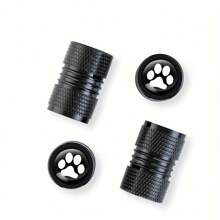 4 buc capace de supapă de aer pentru anvelope auto, capace universale pentru toate mașinile, SUV, biciclete, motociclete, capace de supapă pentru anvelope auto, model labă de câine