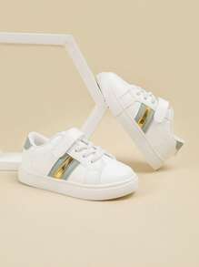 1 Pair Children's Spring Soft Sole Anti-Slip Fashionable Casual Sneakers