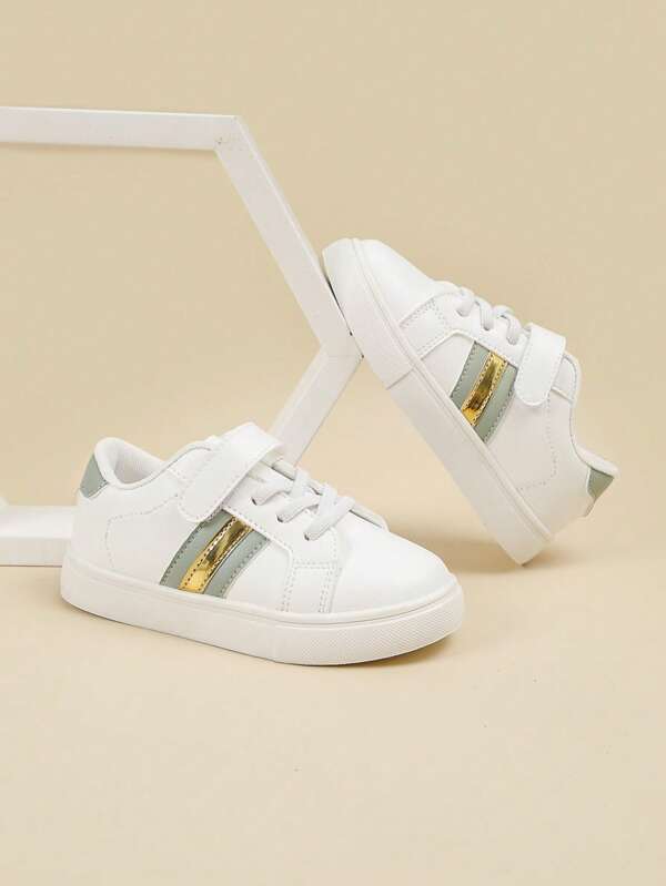 1 Pair Children's Spring Soft Sole Anti-Slip Fashionable Casual Sneakers