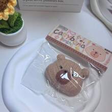 Soft Clay Texture Capybara Slow Rebound Squeeze Toy, Decompression Shaping Squish Small Toy Gift