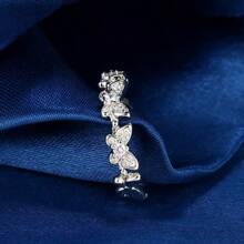 1pc Fashionable Butterfly Design Simple Ring, Unique Gift For Women
