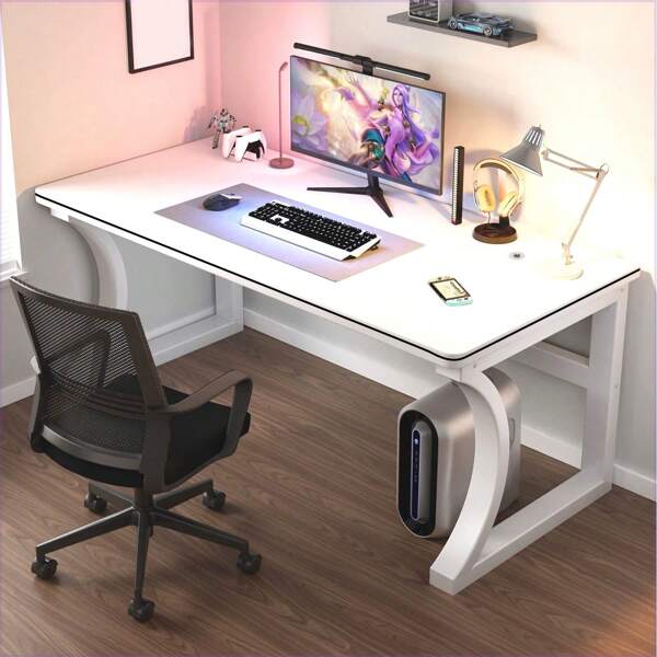 Computer Desk, PC Desk, Gaming Desk, Study Desk, Work Desk, Compact Desk, Width 80/100cm, Depth 50cm, Desk, For Work, Working From Home, Study Desk, Easy Assembly