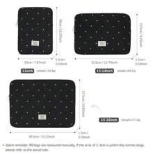 Inch Puffy Notebook Pouch 15-16Inch Cute Laptop Sleeve 9-11 Inch Tablet Sleeve Girl Bag