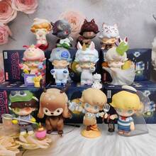 SONNYANGEL, 6 Pieces, Angel Doll, Cat/Dinosaur Style Random Surprise Blind Bag Shipment, Approx 3.15 Inches, Mobile Angel Doll SonyAngel, Angel Statue, Angel €1, Kawaii