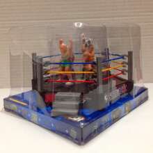 Wrestling Arena Model Playset - Muscular Gladiator Action Figure Toys, Roleplay Playset