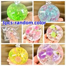 1/2/3PCS Slowing Rise Squeeze Colorful Balls In Assorted Neon Colors -Shaped Balls Fidget For Adults Stress Relief, Anxiety Relief Items To Squeeze, Throw Fidgets,Gift Fillers Color Random - Multicolor - View 16