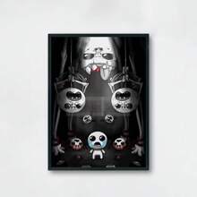 1pc/3PCS Wall Arts Posters Modern Classic Popular Roguelike Game "Isaac's Union" Poster Print Canvas Painting Wall Art Pictures Home Modern Game Room Decoration, Frameless/Framed ,Wall Art With Frame