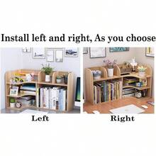 Simple Desktop Bookcase Office Desk Storage Shelves Students Multi-Layer Arrangement Artifact Small Bookcase 001 - 1 - 查看 4