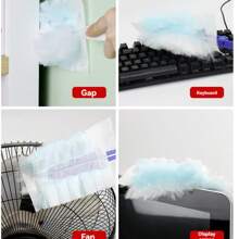 10 pièces/20 pièces Plumeau jetable pour le nettoyage de la poussière domestique, brosse antistatique pour l'élimination de la poussière