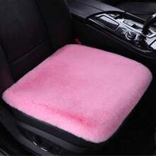 1pc Winter Car Seat Cushion, Faux Rabbit Fur Plush Car Seat Cover, Thickened Soft And Warm, Universal Size - one-size - View 13