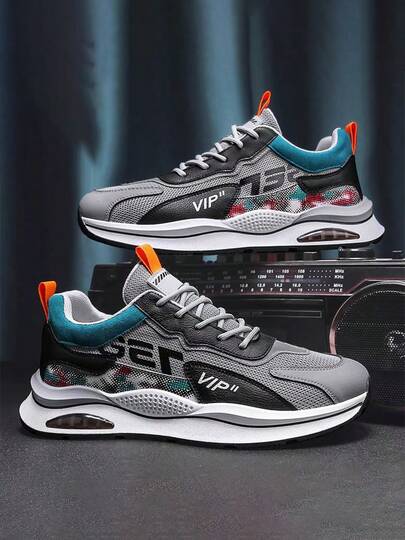 Zapatillas deportivas casuales para hombre, adecuadas para desplazamientos al aire libre, zapatillas para correr cómodas y ligeras, zapatillas de tenis antideslizantes y resistentes al desgaste.