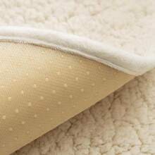 Heikoeco®Samt Sofaschoner Rutschfest 1 2 3 4 Sitzer, L Form Sofaüberwurfe, Sofadecken Für Sitzfläche, Ultra Weicher Sofaschoner - Beige 70*70cm - View 3