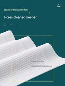 A Pack Of Disposable Face Towels, Dry And Wet Two-Use Cleansing Cloths, Thickened Pure Cotton Home Use Drawstring Washcloths, Very Suitable For Family, Parties, Gatherings, Travel Use, Facial Cleaning Products. Back To SchoolFor Beauty Salon Home Bathroom