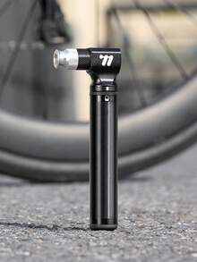 WEST BIKING Inflador de bicicleta Mini de 130PSI, inflador de emergencia portátil de aluminio para bicicletas de montaña y de carretera de alta presión - Multicolor - Ver 11