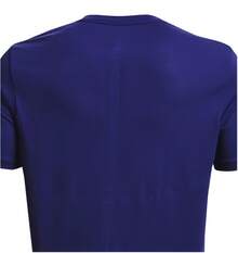 Under Armour Camiseta deportiva de entrenamiento sin costuras para hombre, elástica, de manga corta, para primavera y verano - azul real - Ver 5