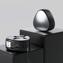 Cable retráctil multiusos 3 en 1, que incluye cable de carga para automóvil, soporte oculto para teléfono y cargador con 3 puertos. Compatible con marcas líderes como Vivo/OPPO/APPLE, tabletas y portátiles. Certificado MFI para una durabilidad superior.
