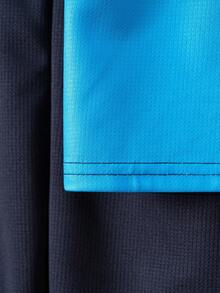 2 件/套男童休闲运动渐变线印花短袖 T 恤和纯色短裤，足球球衣套装，适合学校、日常锻炼、训练 - 彩色 - 查看 8