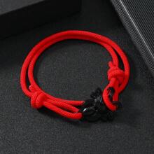 1 pieza Pulsera minimalista de cuerda de nailon con temática oceánica y elemento de pulpo, apilable, adecuada para bodas, surf en verano