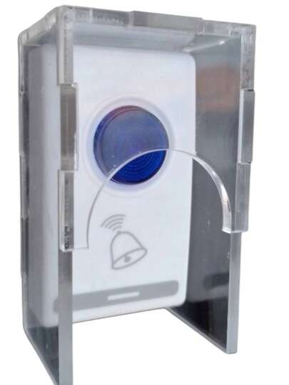 capa protetora de campainha contra agua de chuva