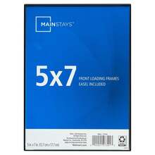 Mainstays 5x7 Front Loading Picture Frame Black Set Of 12 - Như hình ảnh như hình ảnh - Xem 3