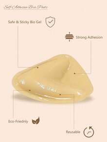 Adhesive Lining - Instant Double-Sided Sticky Bra Cups, Apparel Enhancers, Ultra-Lifting Lining For Women's Clothing. Seamless, Comfortable, Invisible Support To Keep You Confident Everyday! - Multicolor - View 6