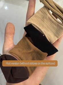 Set da 5 pezzi di elastici per capelli eleganti e carini di colore unito, spessi e antiscivolo, adatti per donne e ragazze, ideali come regalo per feste, viaggi e uso quotidiano. Accessori per capelli in nylon elastico, stile casual Ins, adatti per capelli ricci, autunno, viaggi, accessori per capelli, accessori per donne, accessori per capelli, accessori per feste. - Multicolore - Visualizzare 12