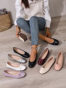 2025 Stylish Versatile Cute Fairy Ribbon Soft Bottom Flats