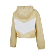 2025 女款 Nike Sportswear NSW WR WVN LTWT HDED 夹克，款式：HJ1183-783 - 黃色 - 查看 2