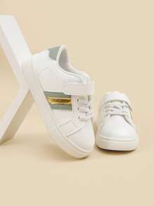 1 Pair Children's Spring Soft Sole Anti-Slip Fashionable Casual Sneakers
