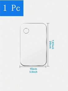 Acrylic Paint Palette With Clear Paint Pallet Paint Tray Palette, Easy Clean Non-Stick Artist Pallet For Oil Watercolor Craft DIY Art Painting Palette,Back To School - Multicolor - View 12