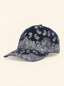 1pc Women Geometric Pattern Baseball Cap, Suitable For Outdoor Leisure And Sports - Women's Baseball Cap - View 6