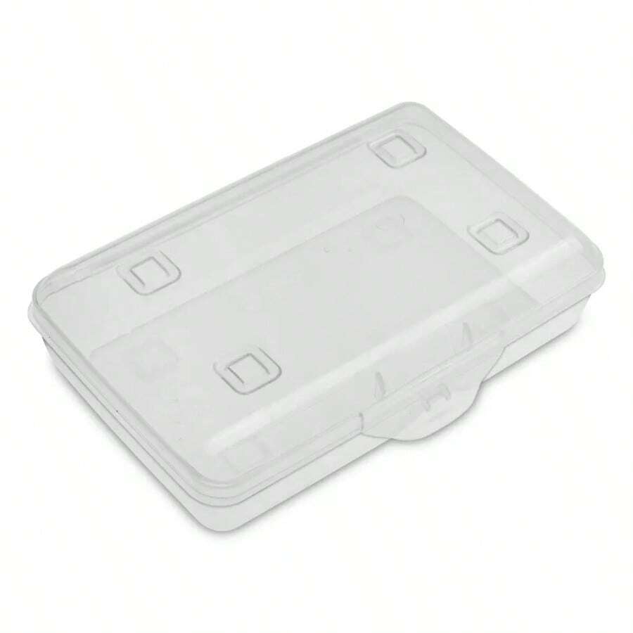 Sterilite Flat Top Pencil Box Clear 2.12 Inches (H) X 5.62 Inches (W) X 8.38 Inches (D) - 1 - View 1