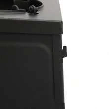 OUKANING Forno a legno portatile Campingzelt Forno all'aperto Cucina da campeggio Riscaldamento Schwarz - nero - Visualizzare 9