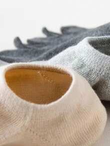 1/4 双女士棉质透气低帮分趾袜，纯色隐形分趾袜，适合运动或日常使用 - 彩色 - 查看 6